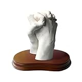 Fai una scultura 3D delle tue mani, tutto il materiale necessario per fare stampe 3D regalo perfetto (Fino a 2 mani (con base), Tu&Yo)