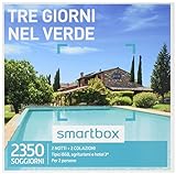 Smartbox - Tre Giorni Nel Verde - 2350 Soggiorni In Case Tipiche, Agriturismi e Hotel 3*, Cofanetto Regalo