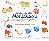 Il mio cofanetto Montessori di risveglio musicale. Ediz. a colori. Con 30 attività. Con 16 carte classificate