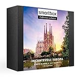smartbox - Cofanetto Regalo Incantevole Europa - Idea Regalo Originale - Tre Notti in Hotel stellati, Relais e Castelli per 2 Persone