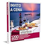 smartbox - Cofanetto Regalo Invito a Cena - Idea Regalo Originale - 1 Cena di 2 o 3 portate per 2 Persone