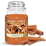 Yankee Candle Candela Profumata In Giara Grande | Bastoncino Di Cannella | Durata Fino A 150 Ore | Cinnamon Stick, Candele in Giara Grande