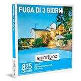 Smartbox - Fuga di 3 Giorni - Cofanetto Regalo Coppia, Un Soggiorno di 2 Notti per 2 Persone, Idee Regalo Originale
