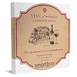 smartbox - Cofanetto Regalo Cantine d'Italia - Idea Regalo Originale - Una degustazione di Vini per 2 Persone