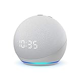Nuovo Echo Dot (4ª generazione) - Altoparlante intelligente con orologio e Alexa